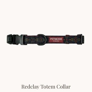 Red and Black Dog Collar